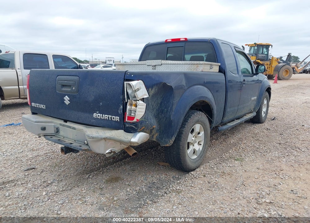 2009 SUZUKI EQUATOR PREMIUM VIN: 5Z6BD06T89C412100