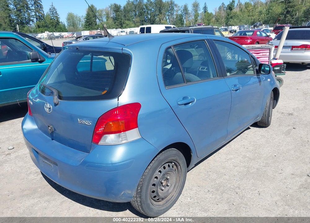 2009 TOYOTA YARIS VIN: JTDKT903795226793