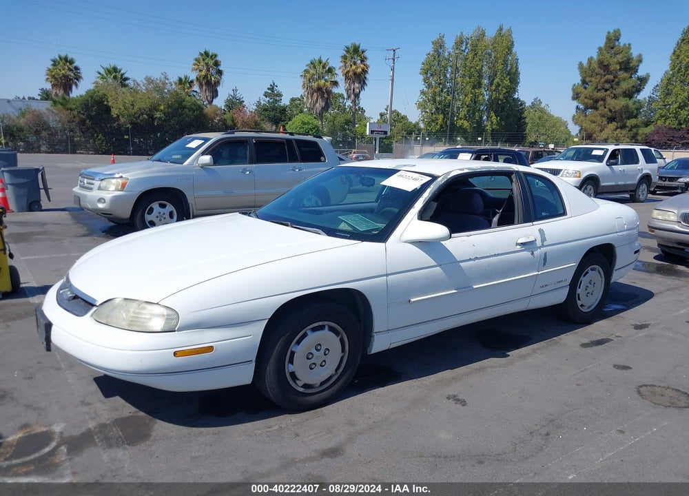 1999 CHEVROLET MONTE CARLO LS VIN: 2G1WW12M6X9117041