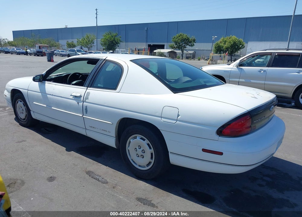 1999 CHEVROLET MONTE CARLO LS VIN: 2G1WW12M6X9117041