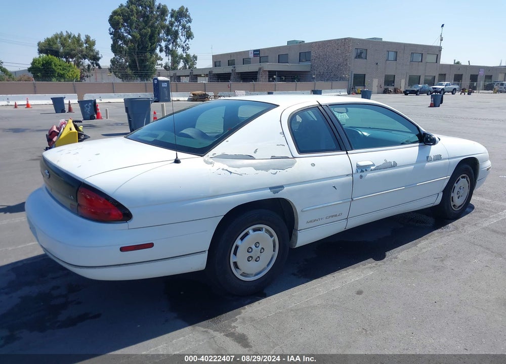 1999 CHEVROLET MONTE CARLO LS VIN: 2G1WW12M6X9117041