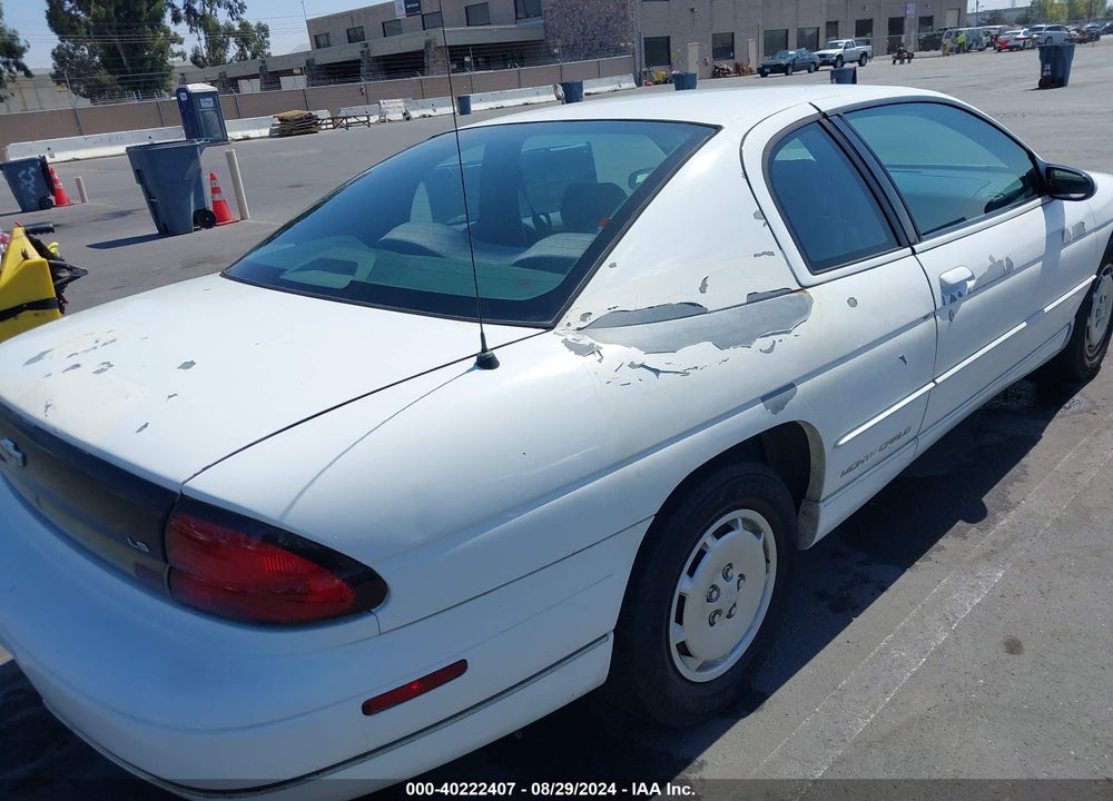 1999 CHEVROLET MONTE CARLO LS VIN: 2G1WW12M6X9117041