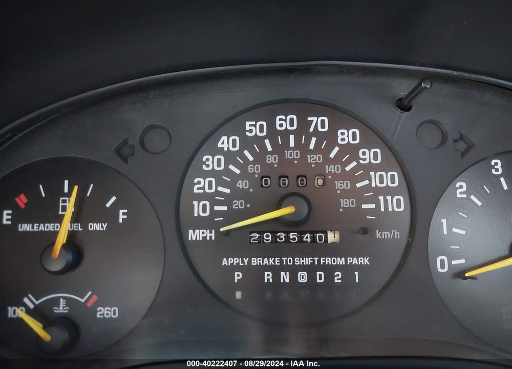 1999 CHEVROLET MONTE CARLO LS VIN: 2G1WW12M6X9117041