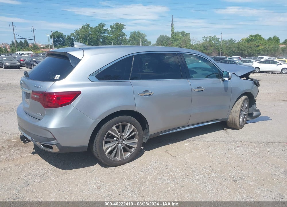 2017 ACURA MDX TECHNOLOGY PACKAGE VIN: 5FRYD4H59HB024193
