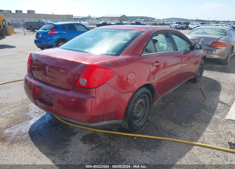 2008 PONTIAC G6 VALUE LEADER VIN: 1G2ZF57B684176120