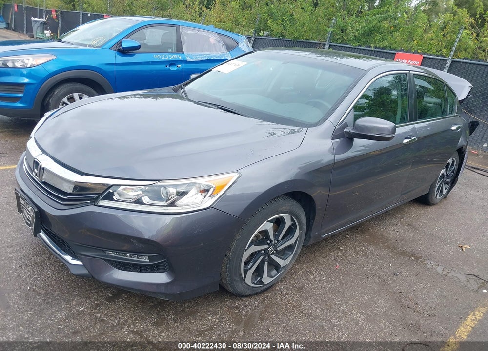 2016 HONDA ACCORD EX-L VIN: 1HGCR2F86GA231132
