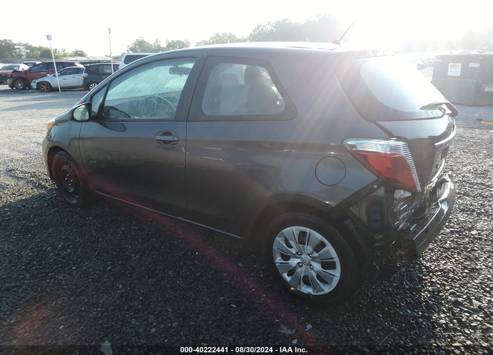 2014 TOYOTA YARIS L (TMMF PLANT) VIN: VNKJTUD32EA008648