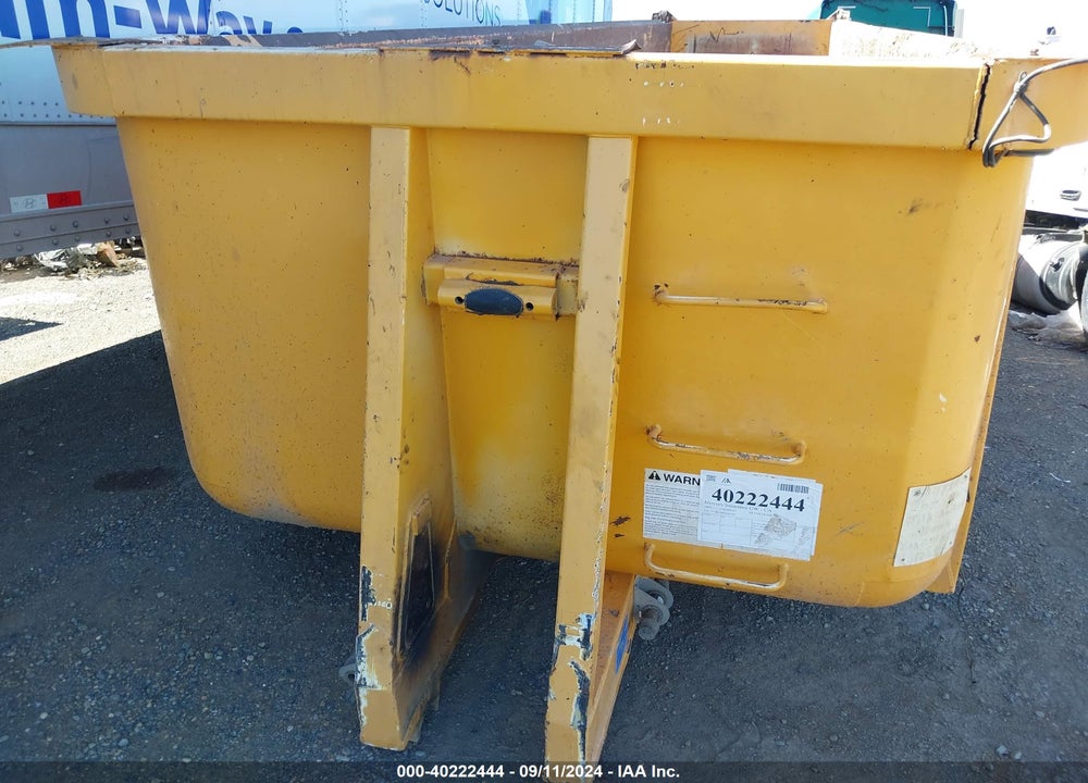 2002 CLEMENT HL3745 DUMP TRAILER VIN: 5C2BB37882M003298