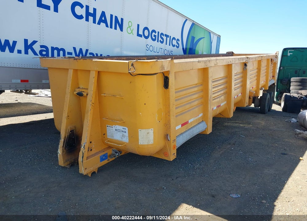 2002 CLEMENT HL3745 DUMP TRAILER VIN: 5C2BB37882M003298