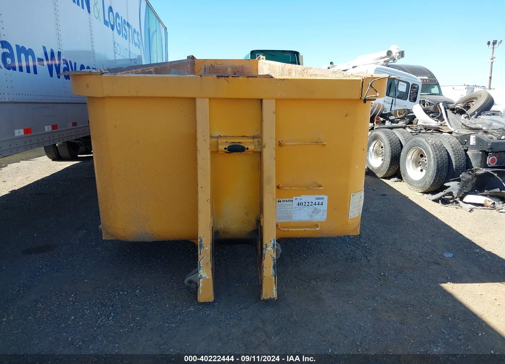 2002 CLEMENT HL3745 DUMP TRAILER VIN: 5C2BB37882M003298
