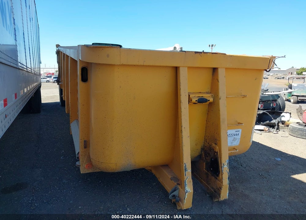 2002 CLEMENT HL3745 DUMP TRAILER VIN: 5C2BB37882M003298