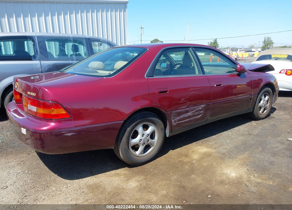 1998 LEXUS ES 300 VIN: JT8BF28G8W0099274