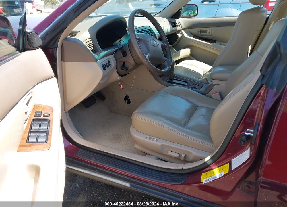 1998 LEXUS ES 300 VIN: JT8BF28G8W0099274