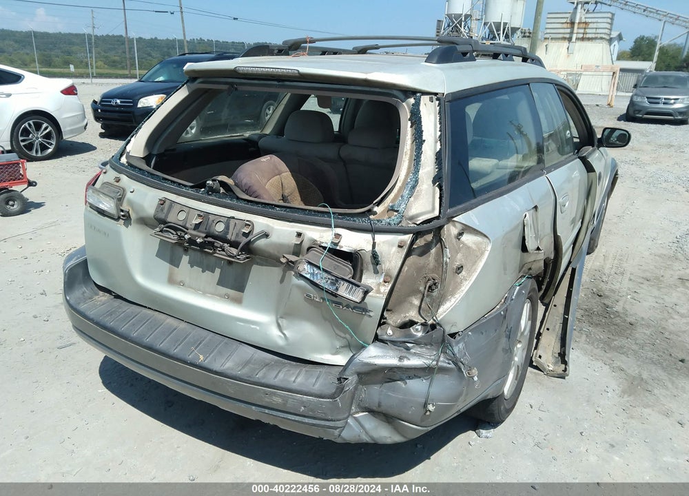 2005 SUBARU OUTBACK 2.5I VIN: 4S4BP61C057361660