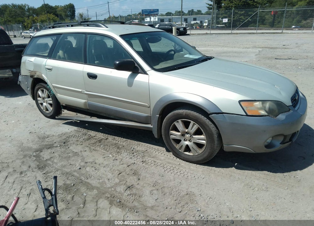 2005 SUBARU OUTBACK 2.5I VIN: 4S4BP61C057361660