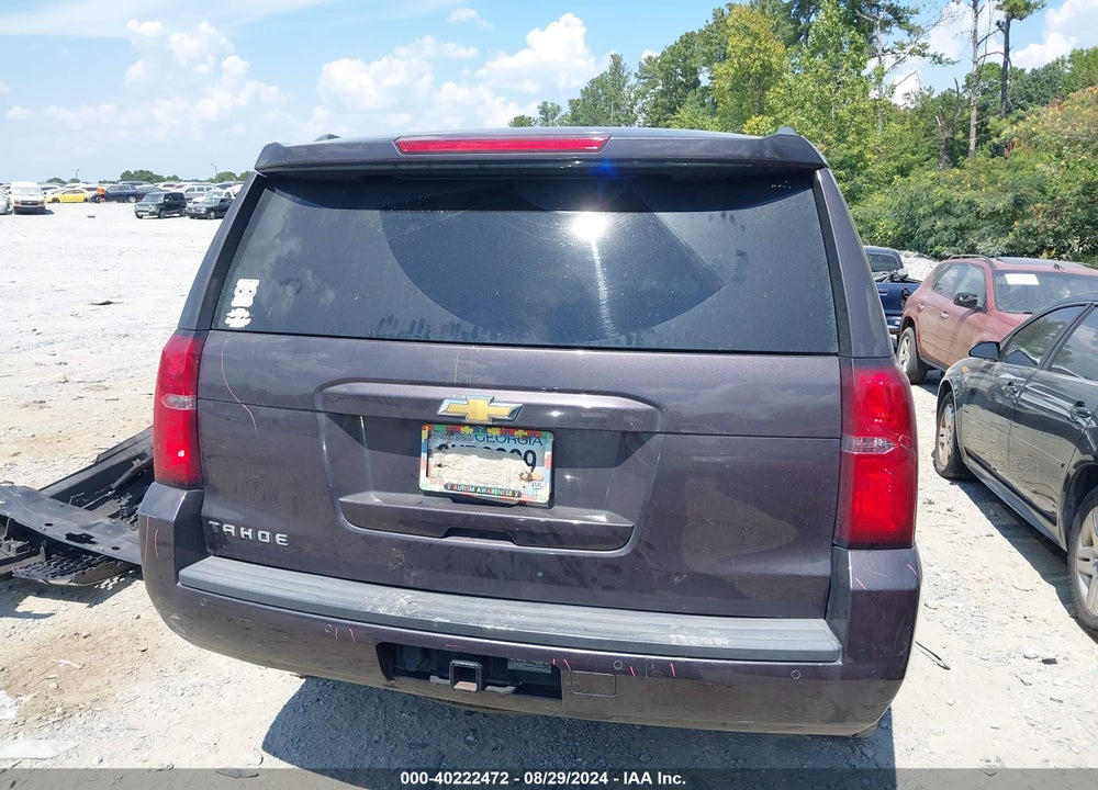 2015 CHEVROLET TAHOE LT VIN: 1GNSCBKC6FR549491