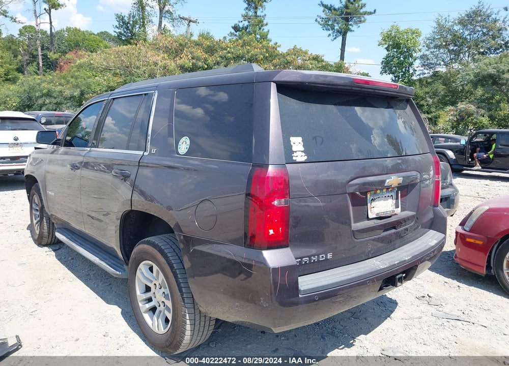 2015 CHEVROLET TAHOE LT VIN: 1GNSCBKC6FR549491