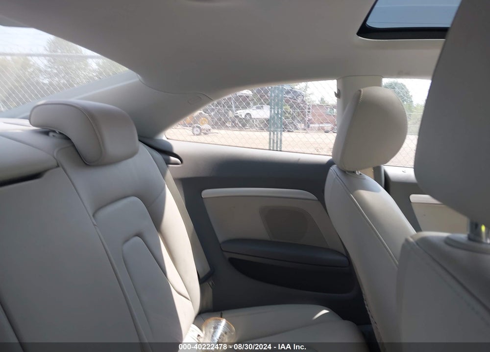 2011 AUDI A5 2.0T PREMIUM VIN: WAUCFAFR1BA027936