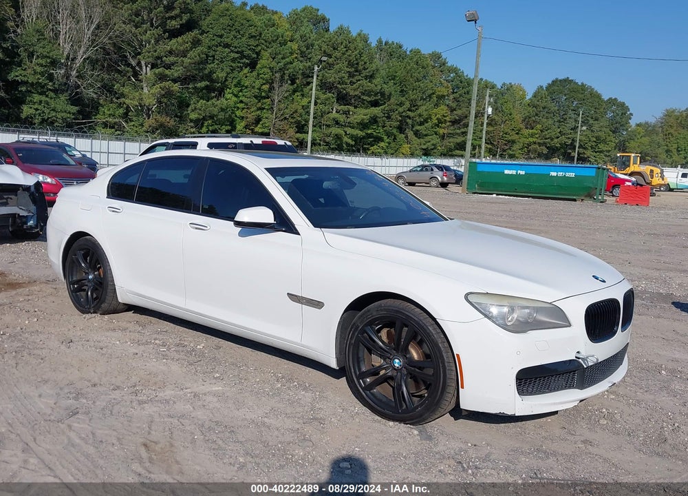 2012 BMW 750I VIN: WBAKA8C53CCY37806