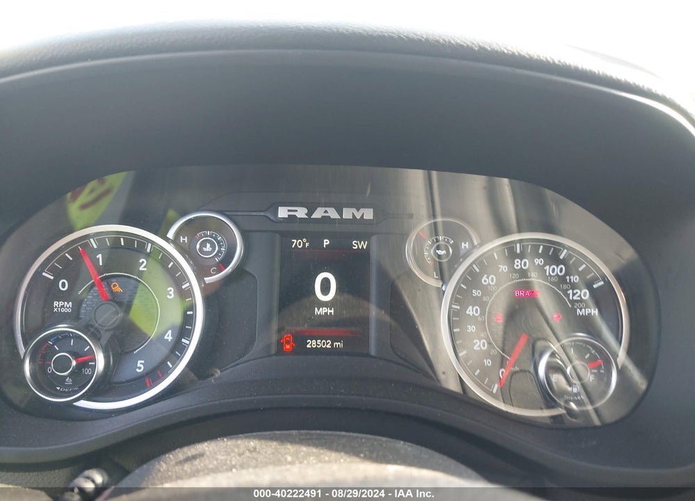 2020 RAM 1500 BIG HORN 4X2 5'7 BOX VIN: 1C6RREFM7LN197770