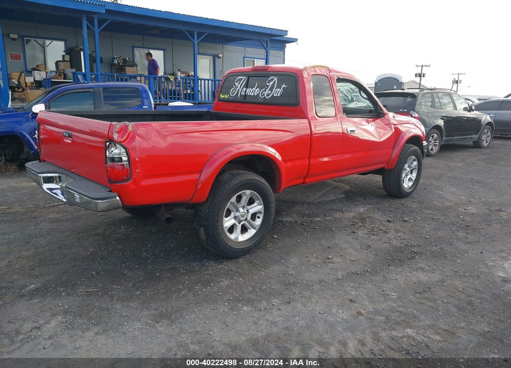 2001 TOYOTA TACOMA PRERUNNER VIN: 5TESM92N61Z777066