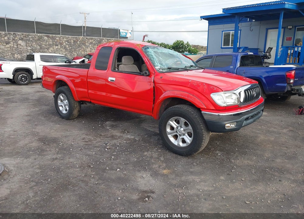 2001 TOYOTA TACOMA PRERUNNER VIN: 5TESM92N61Z777066