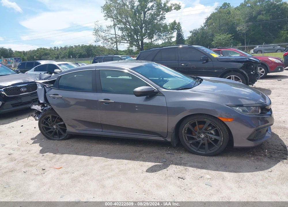 2020 SPORT HONDA CIVIC VIN: 2HGFC2F83LH526618