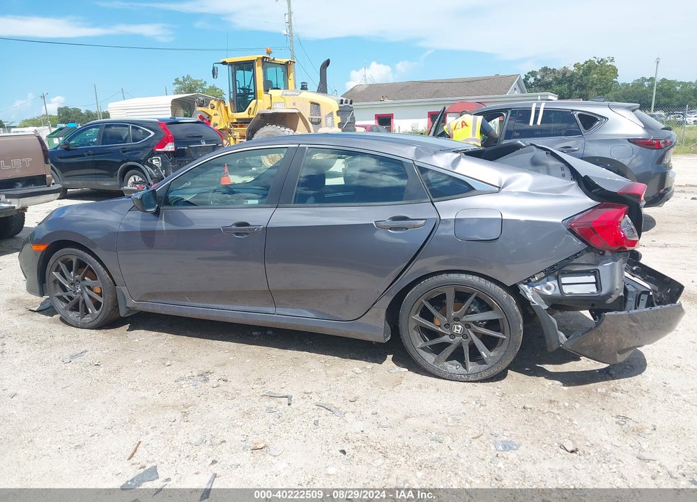 2020 SPORT HONDA CIVIC VIN: 2HGFC2F83LH526618