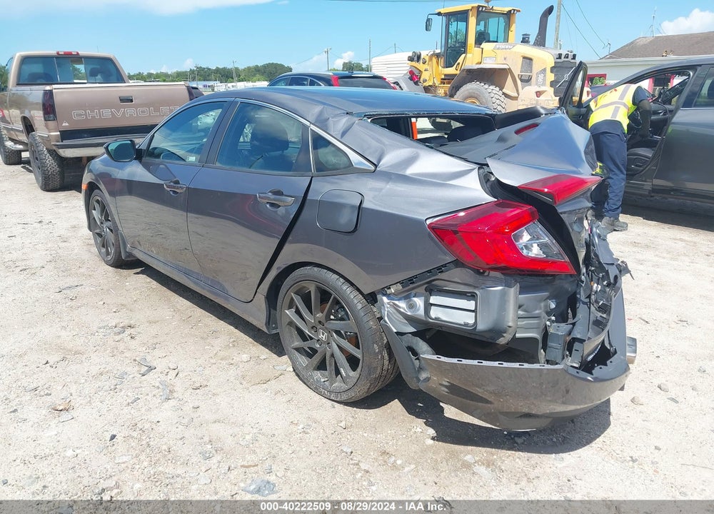 2020 SPORT HONDA CIVIC VIN: 2HGFC2F83LH526618