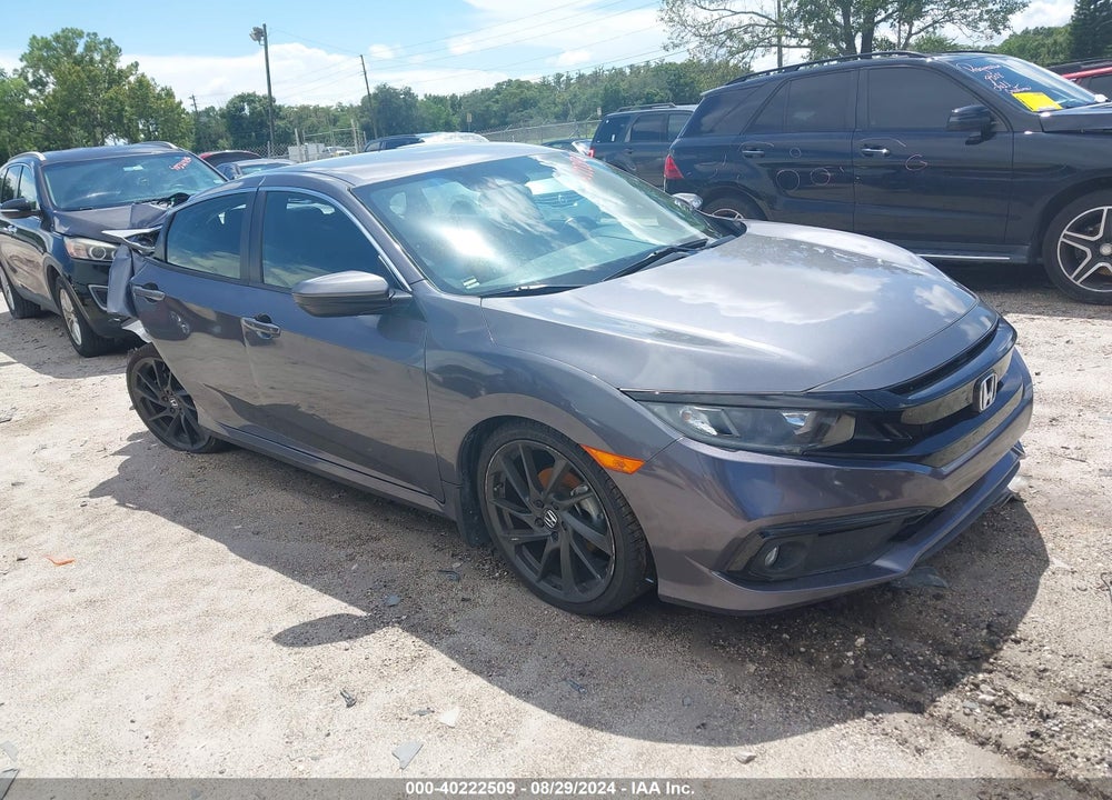 2020 SPORT HONDA CIVIC VIN: 2HGFC2F83LH526618