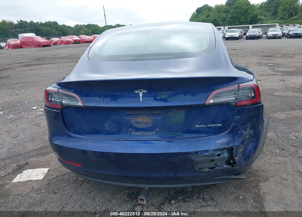 2018 TESLA MODEL 3 LONG RANGE/PERFORMANCE VIN: 5YJ3E1EB2JF054742