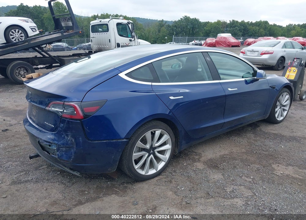 2018 TESLA MODEL 3 LONG RANGE/PERFORMANCE VIN: 5YJ3E1EB2JF054742