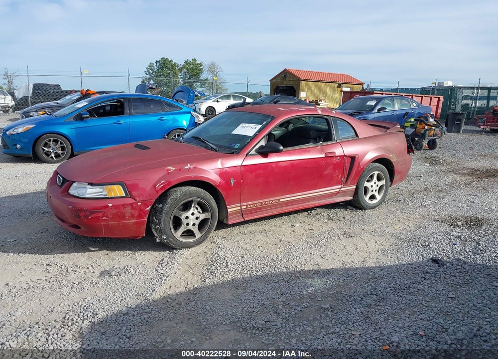 2000 FORD MUSTANG VIN: 1FAFP4049YF245748