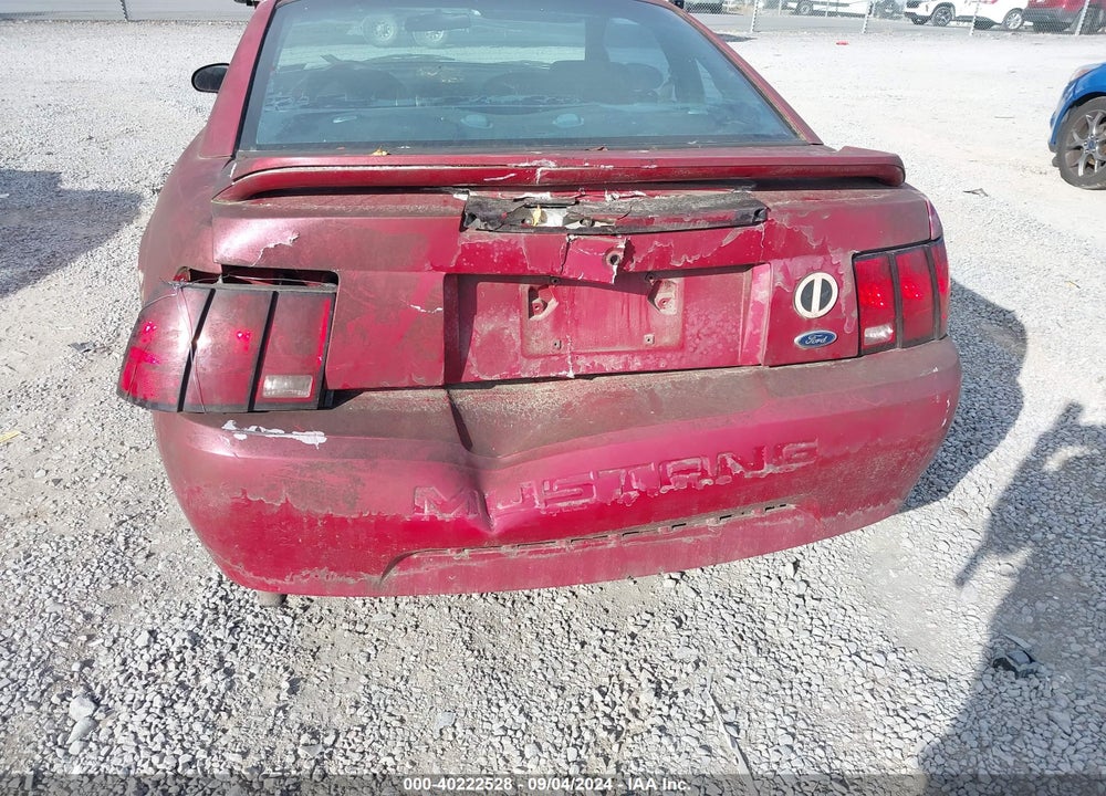 2000 FORD MUSTANG VIN: 1FAFP4049YF245748