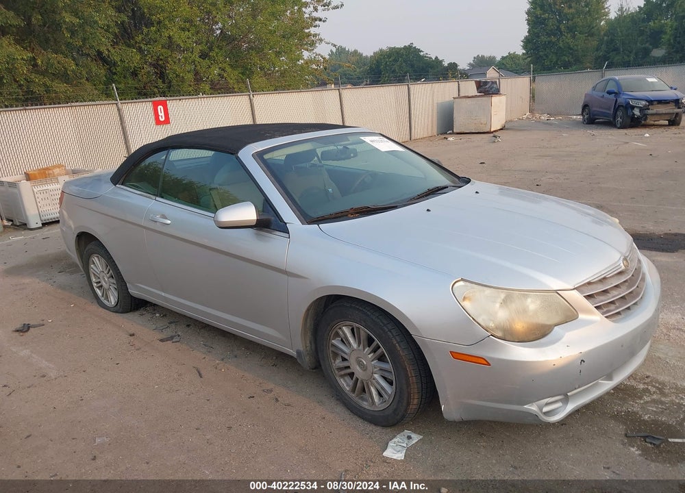2008 CHRYSLER SEBRING TOURING VIN: 1C3LC55R38N573292