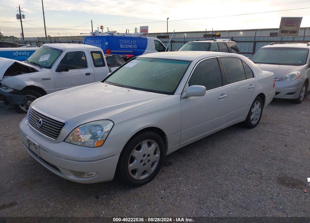 2003 LEXUS LS 430 VIN: JTHBN30F130121624