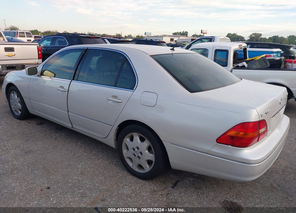 2003 LEXUS LS 430 VIN: JTHBN30F130121624