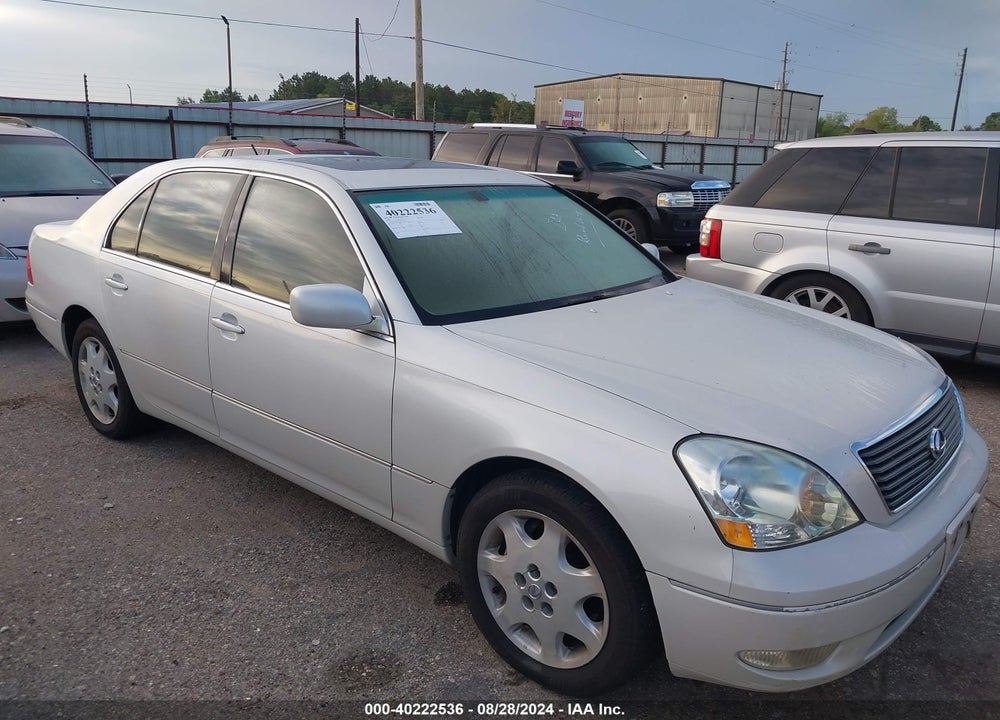 2003 LEXUS LS 430 VIN: JTHBN30F130121624
