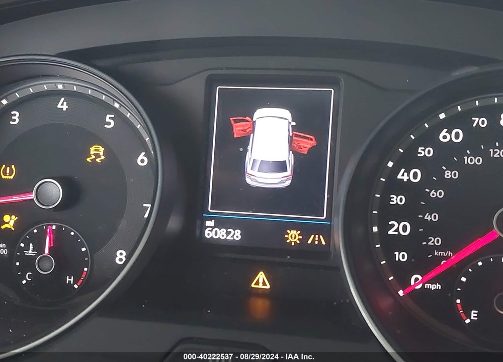 2019 VOLKSWAGEN ATLAS SE VIN: 1V2WR2CAXKC562486