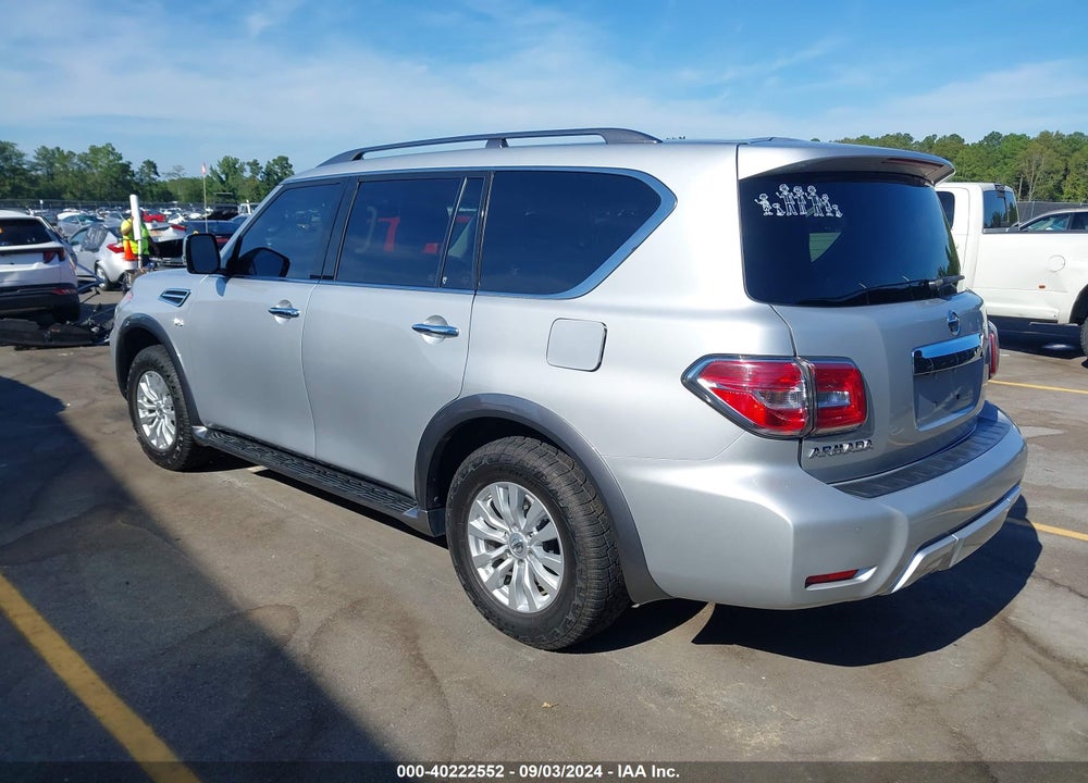 2017 NISSAN ARMADA SV VIN: JN8AY2ND3H9008903