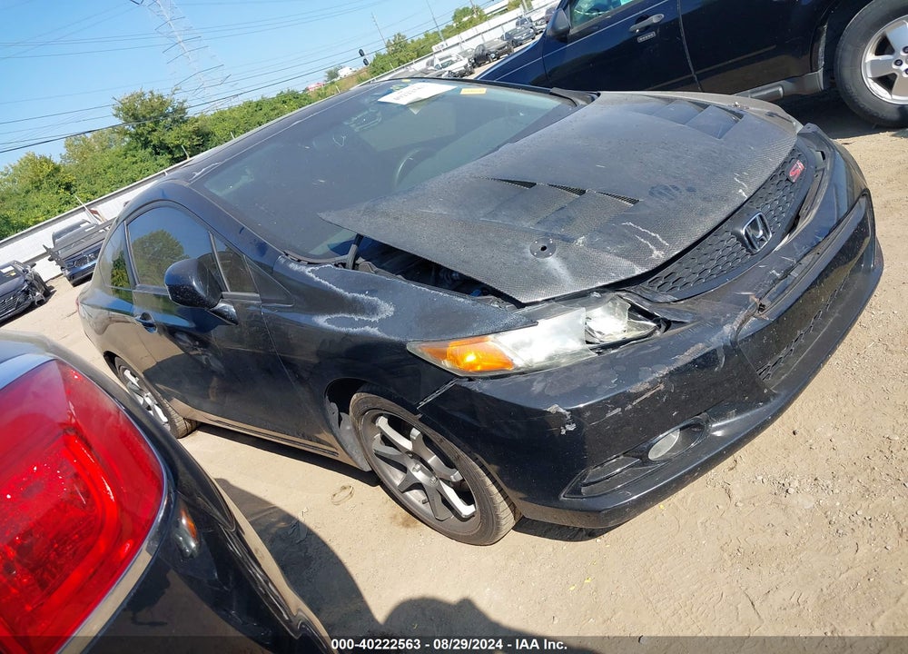 2012 HONDA CIVIC SI VIN: 2HGFG4A53CH707313