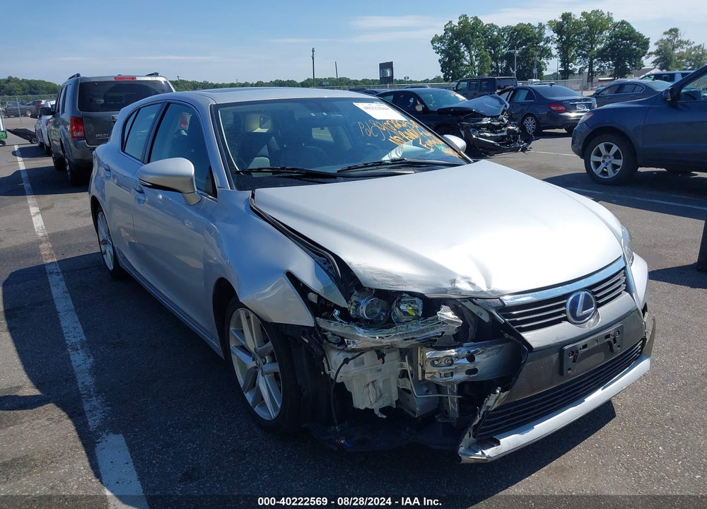 2014 LEXUS CT 200H VIN: JTHKD5BH7E2184070