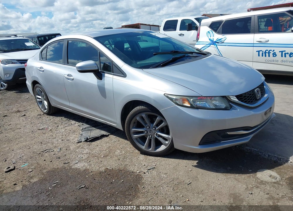 2014 HONDA CIVIC LX VIN: 19XFB2F5XEE039793
