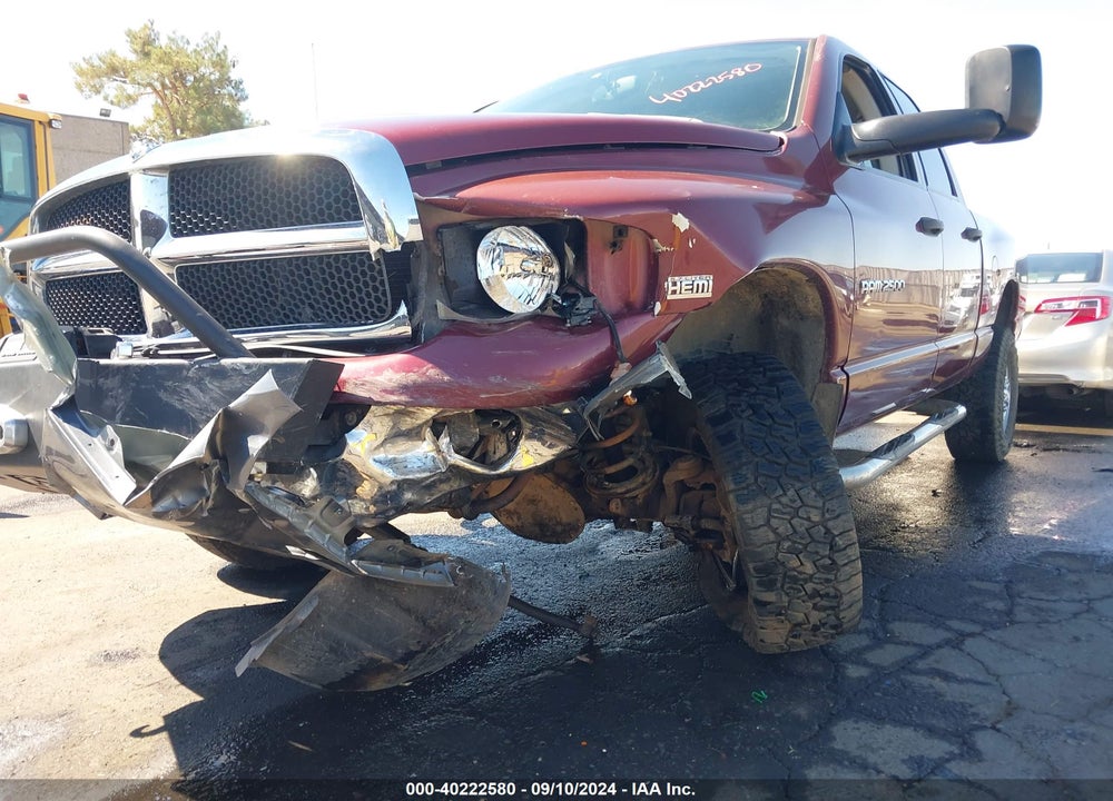 2003 DODGE RAM 2500 SLT/LARAMIE/ST VIN: 3D7KU28D33G845009