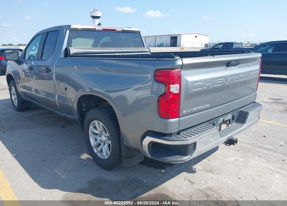 2020 CHEVROLET SILVERADO 1500 4WD DOUBLE CAB STANDARD BED WT VIN: 1GCRYAEF7LZ191385