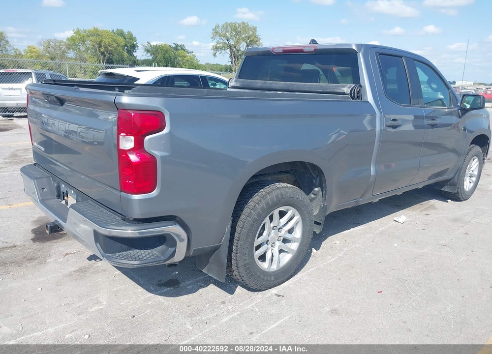 2020 CHEVROLET SILVERADO 1500 4WD DOUBLE CAB STANDARD BED WT VIN: 1GCRYAEF7LZ191385