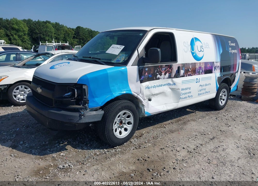 2009 CHEVROLET EXPRESS 1500 WORK VAN VIN: 1GCFG15X791111833