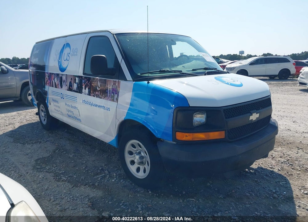 2009 CHEVROLET EXPRESS 1500 WORK VAN VIN: 1GCFG15X791111833