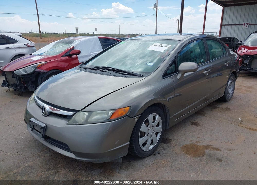 2008 HONDA CIVIC SDN LX VIN: 1HGFA16598L018251