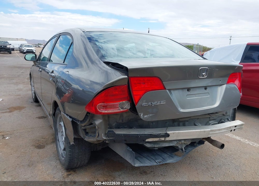 2008 HONDA CIVIC SDN LX VIN: 1HGFA16598L018251